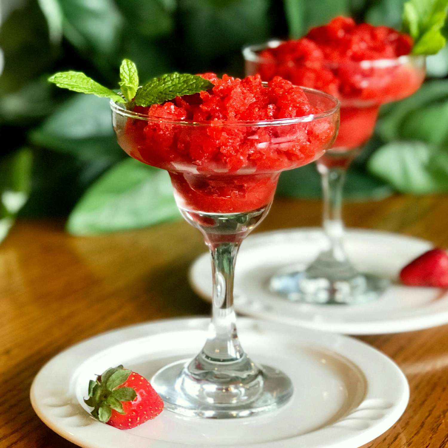 Fresh Strawberry Granita Recipe